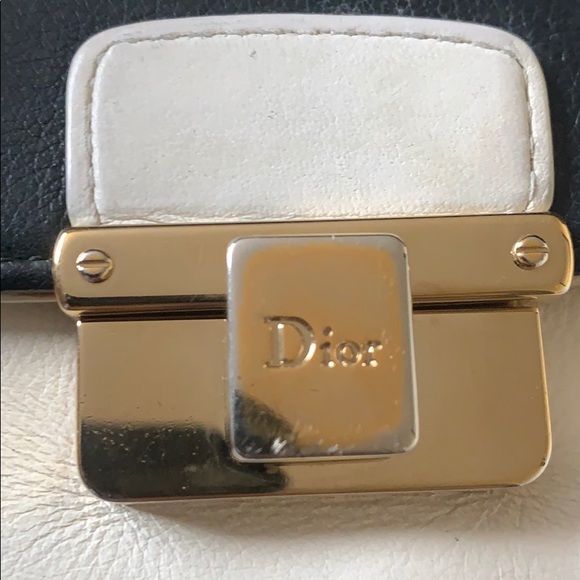 Dior - (Authentic) Leather Wallet on Chain - Picture 6 of 10